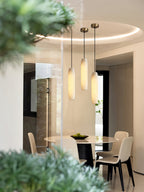 Orven Flute Alabaster Pendant Light