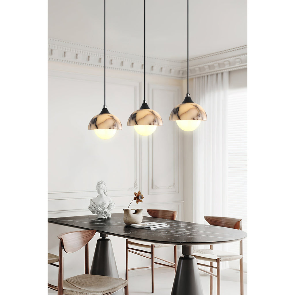 Tavon Minimalist Marble Pendant Lamp