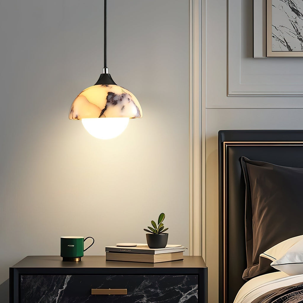 Tavon Minimalist Marble Pendant Lamp