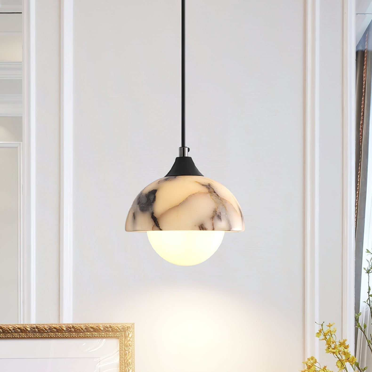 Tavon Minimalist Marble Pendant Lamp