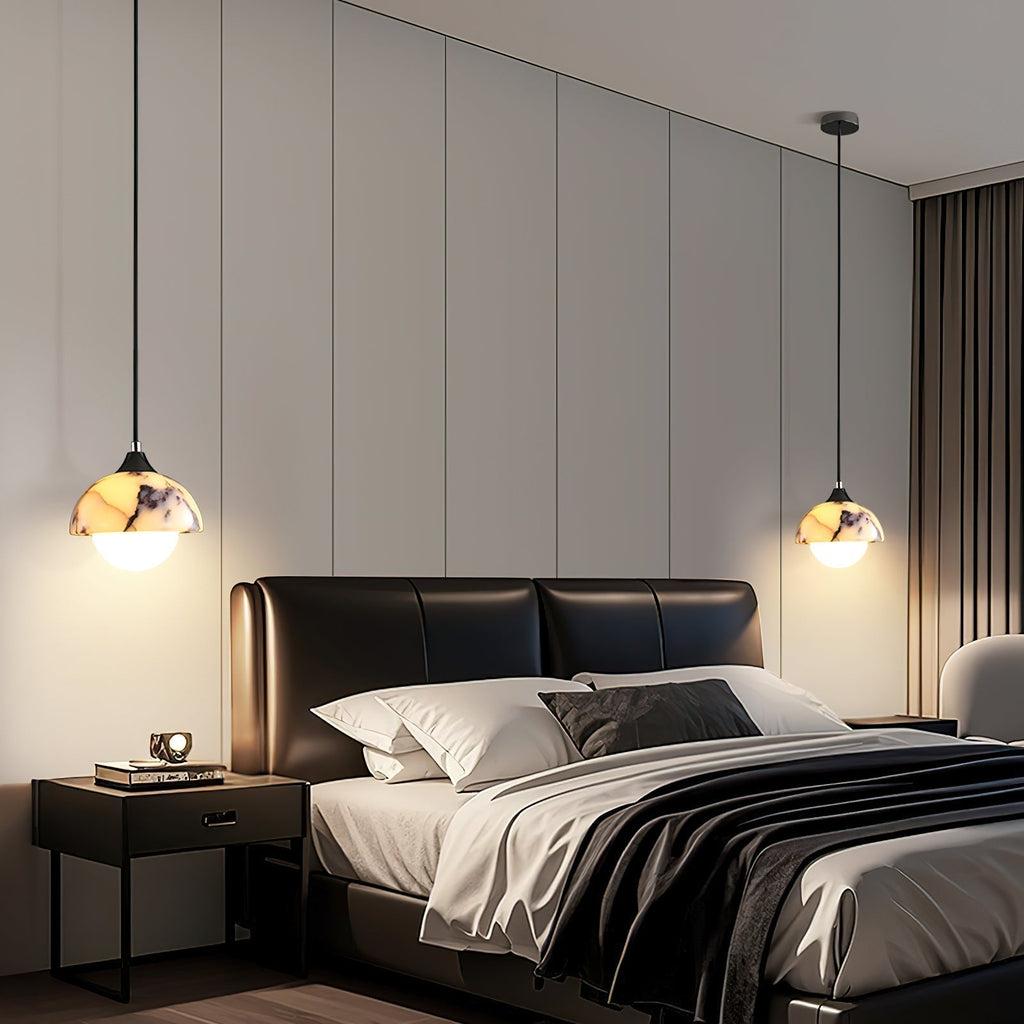 Tavon Minimalist Marble Pendant Lamp