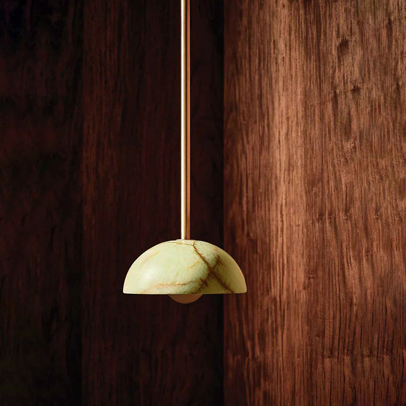 Eronex Brass Glass Pendant Lamp