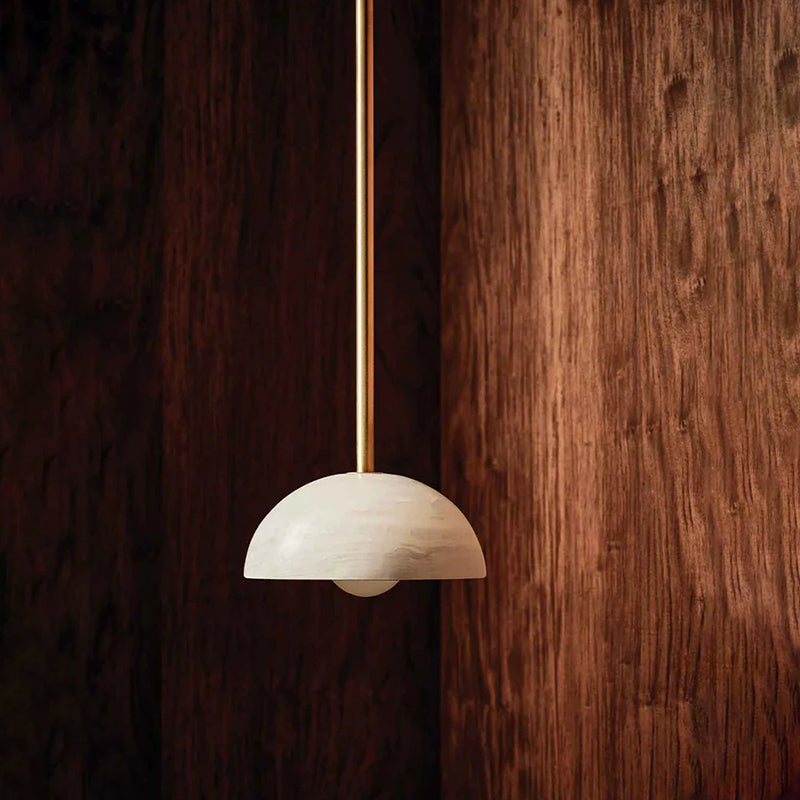 Eronex Brass Glass Pendant Lamp