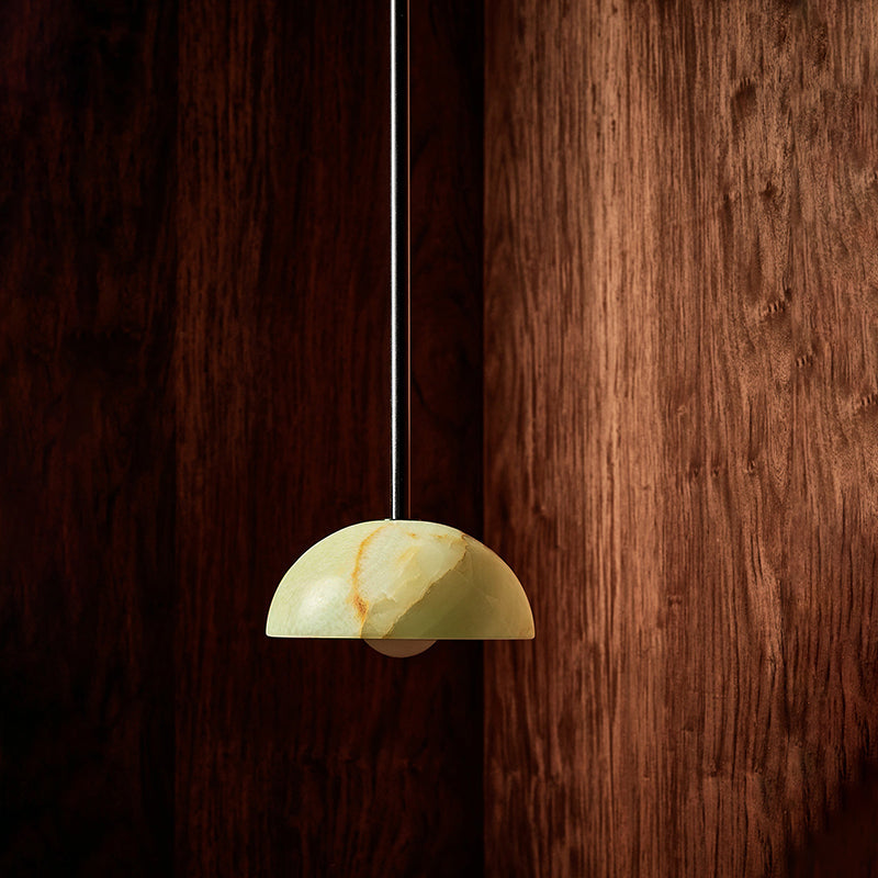 Eronex Brass Glass Pendant Lamp