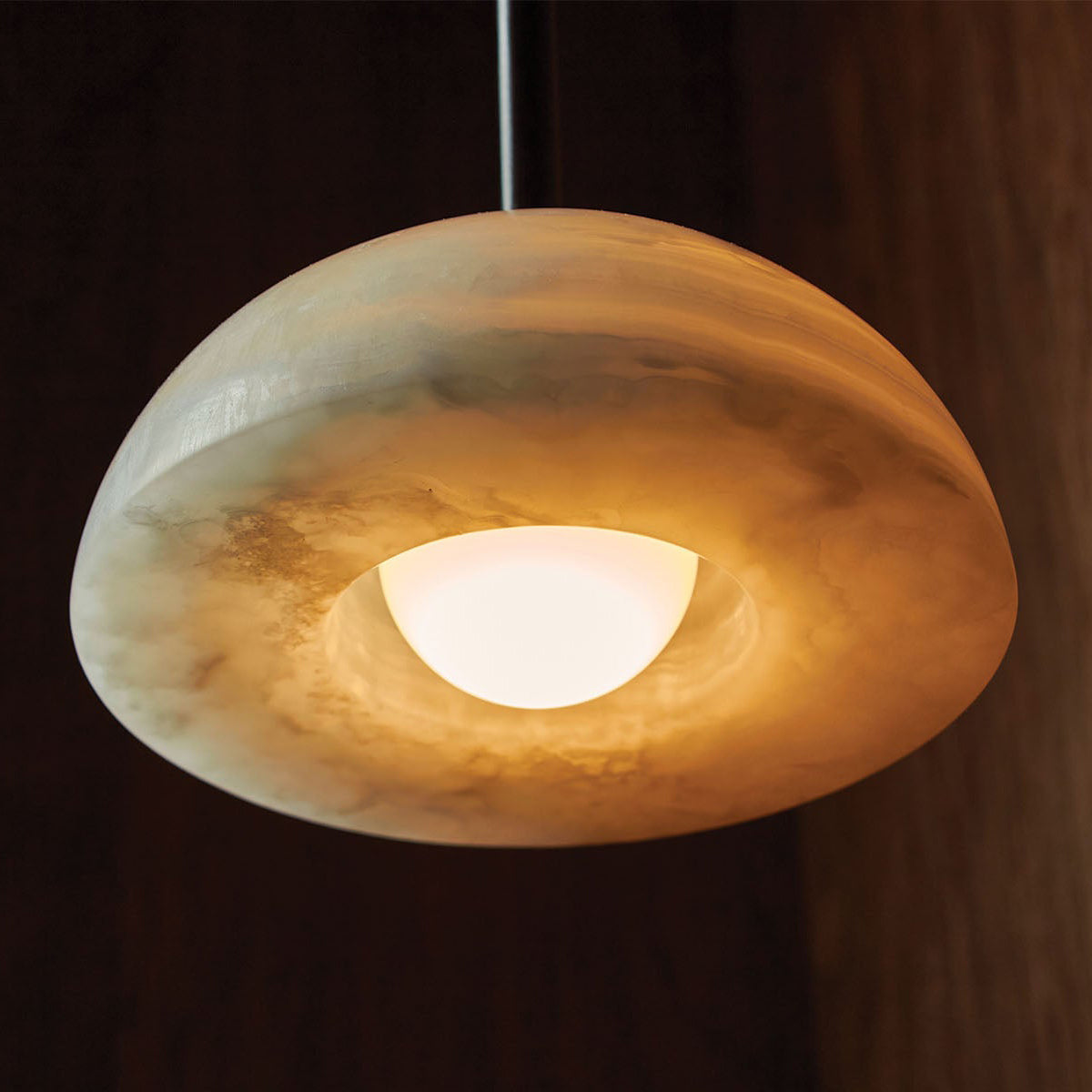 Eronex Brass Glass Pendant Lamp