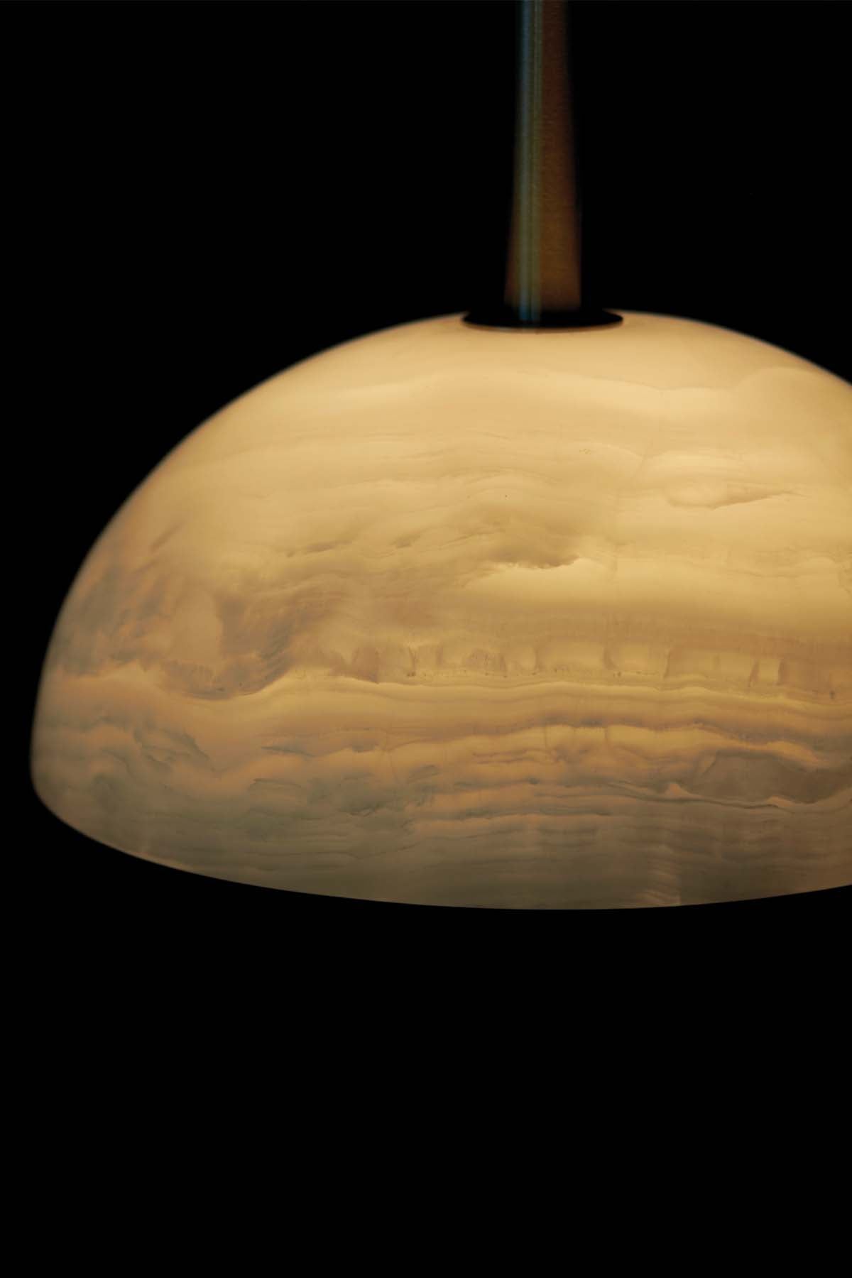 Eronex Brass Glass Pendant Lamp