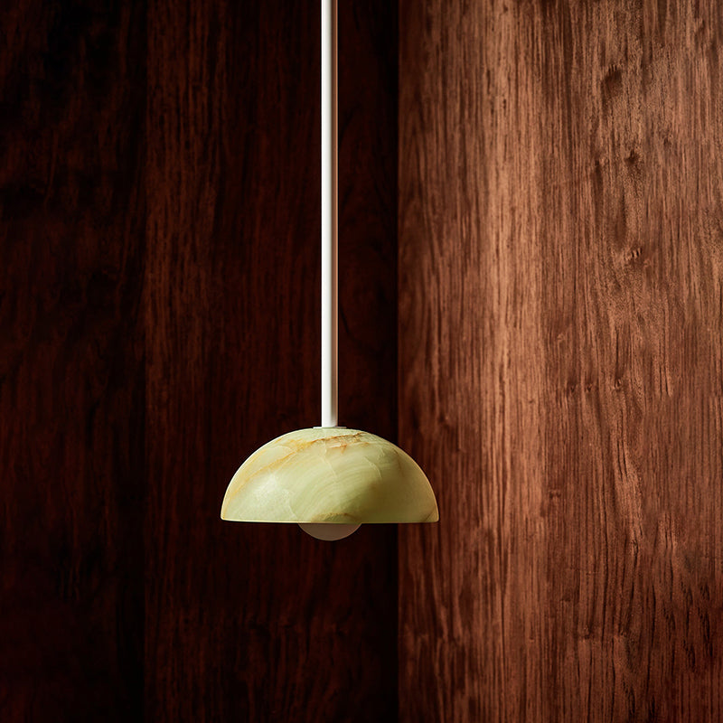 Eronex Brass Glass Pendant Lamp