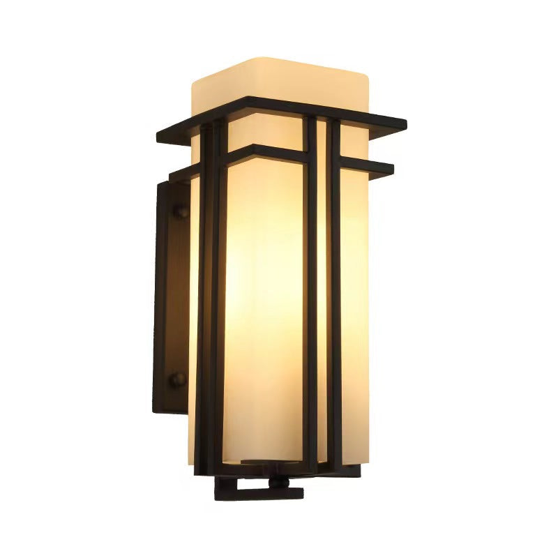 Retro Japanese Outdoor Wall Light