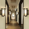 Retro Japanese Outdoor Wall Light
