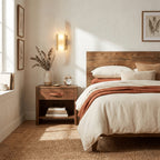 Elongated Alabaster Wall Lamp
