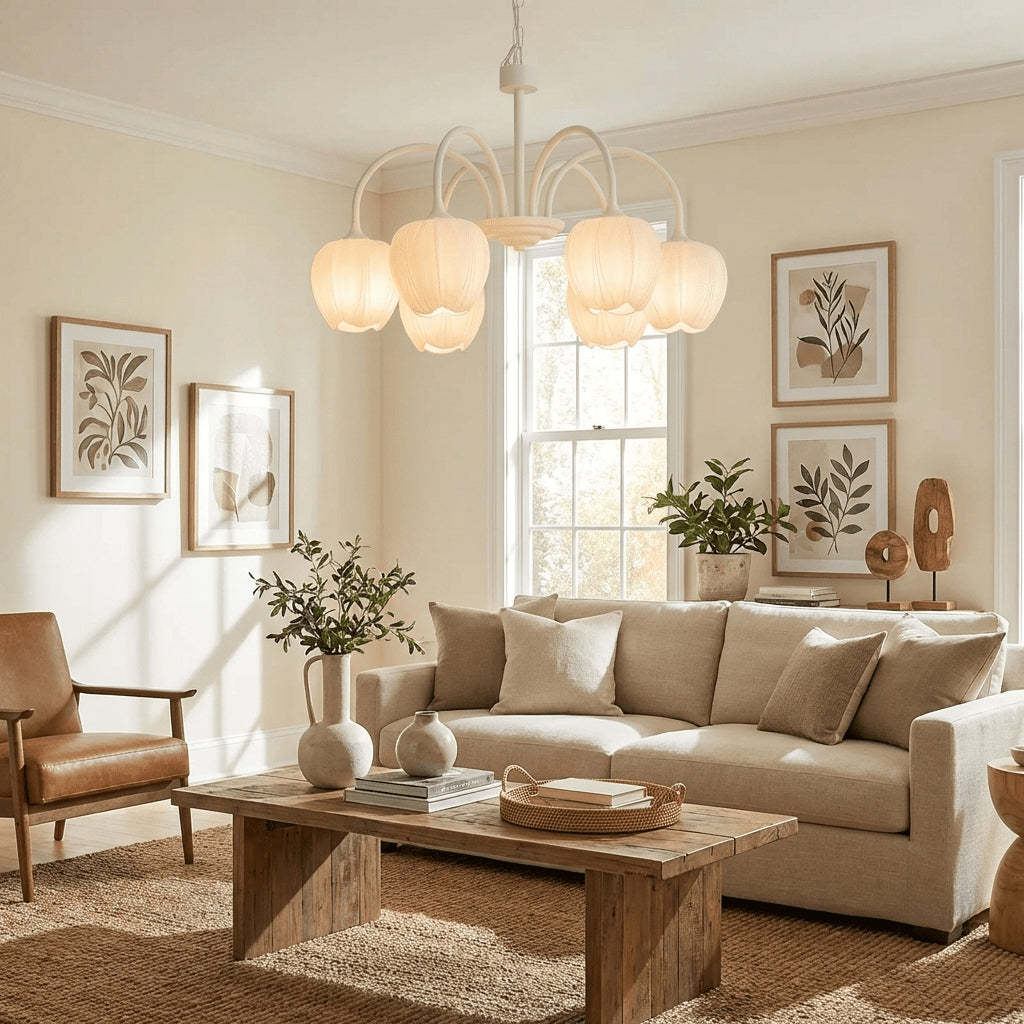 Tulip Matcha Chandelier