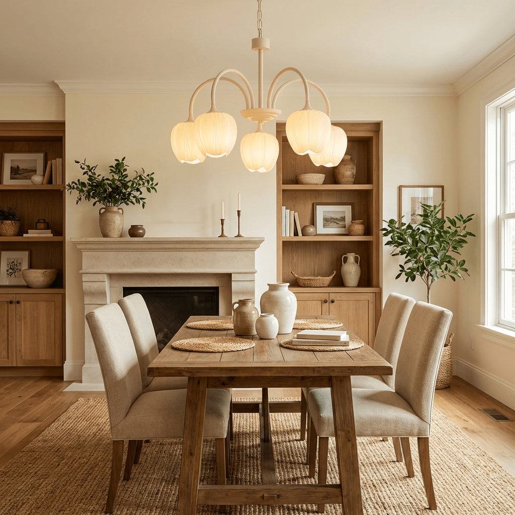 Tulip Matcha Chandelier