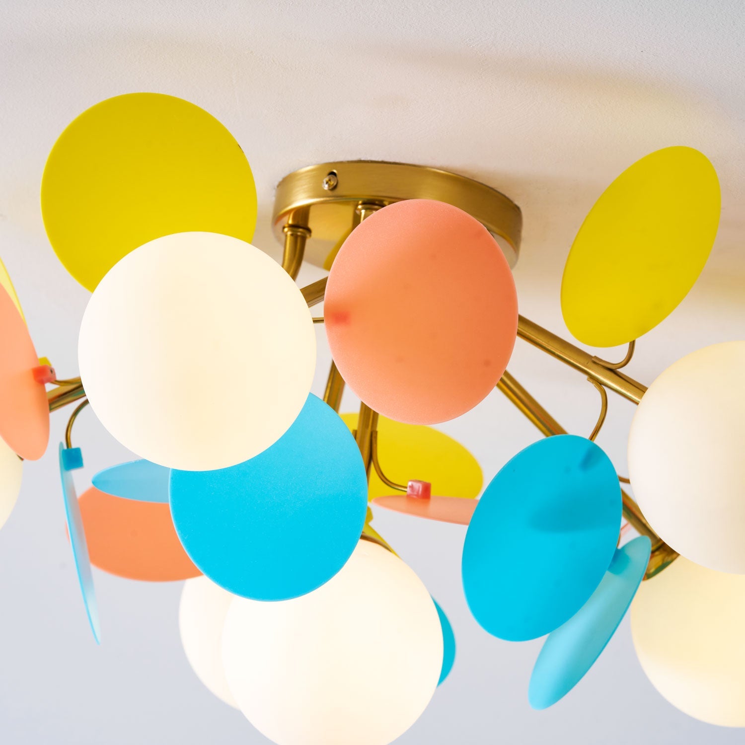 Round Macaron Ceiling Lamp