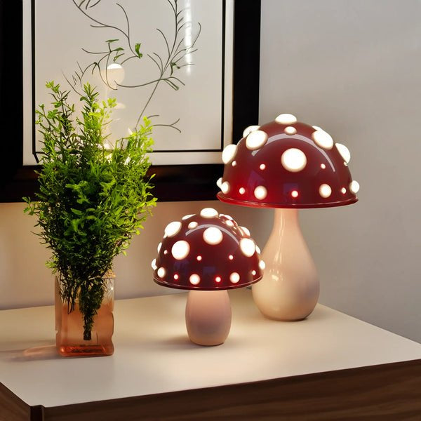 Pallora Modern Mushroom Table Lamp