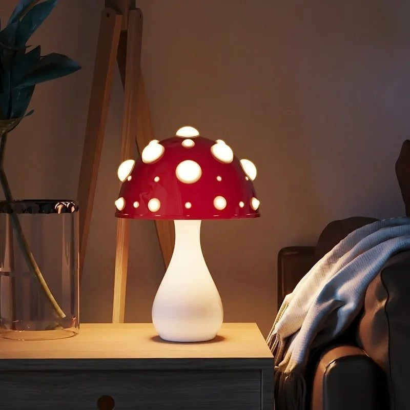 Pallora Modern Mushroom Table Lamp