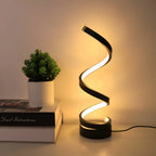 Leto Spiral LED Table Lamp
