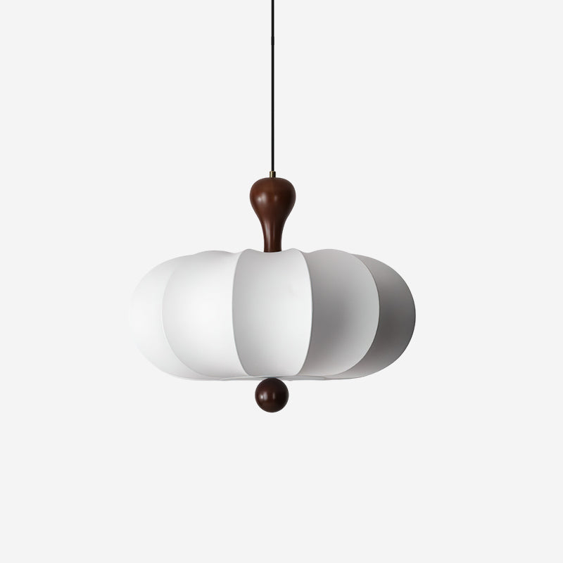 Jovian White Sculptural Pendant Light