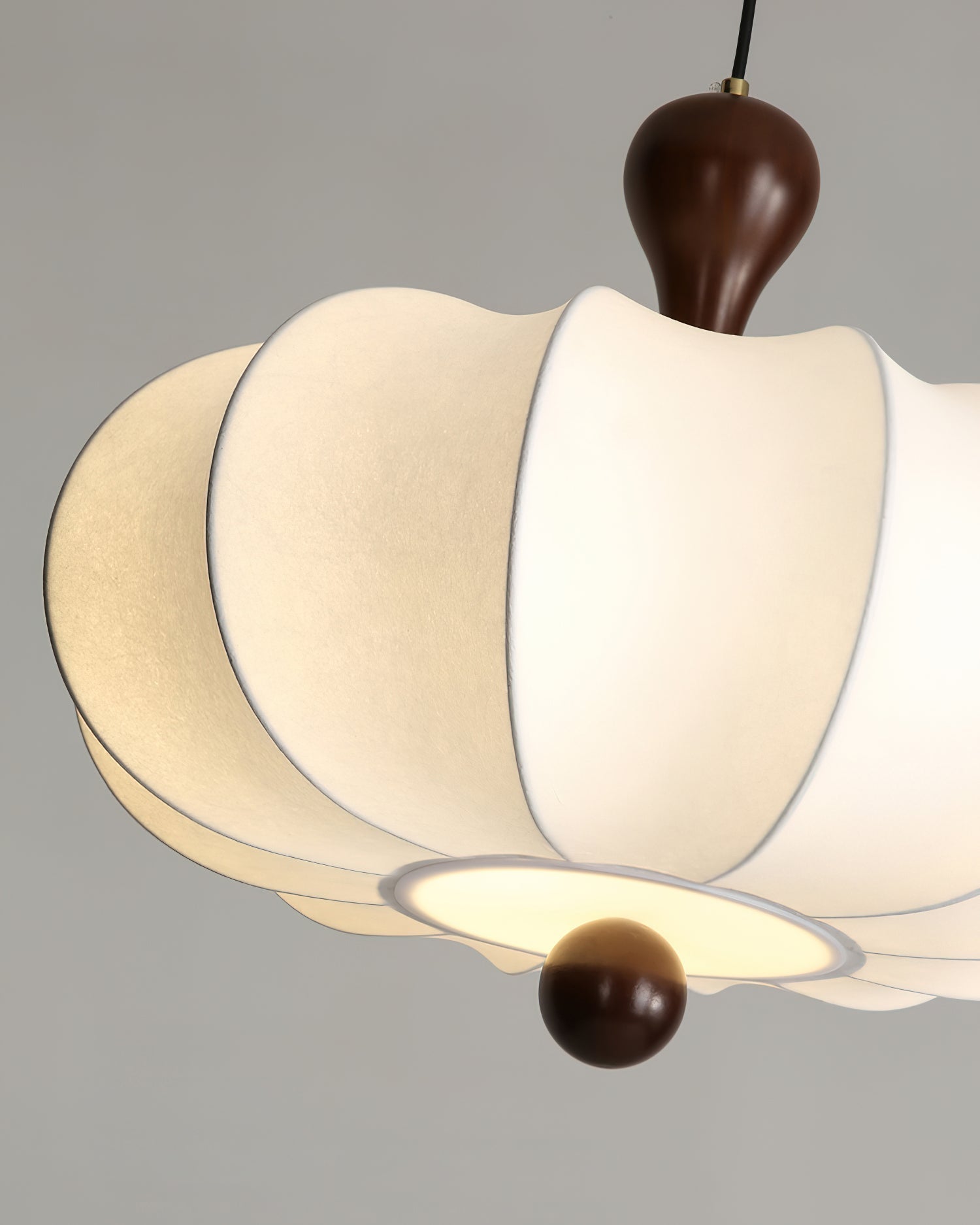 Jovian White Sculptural Pendant Light