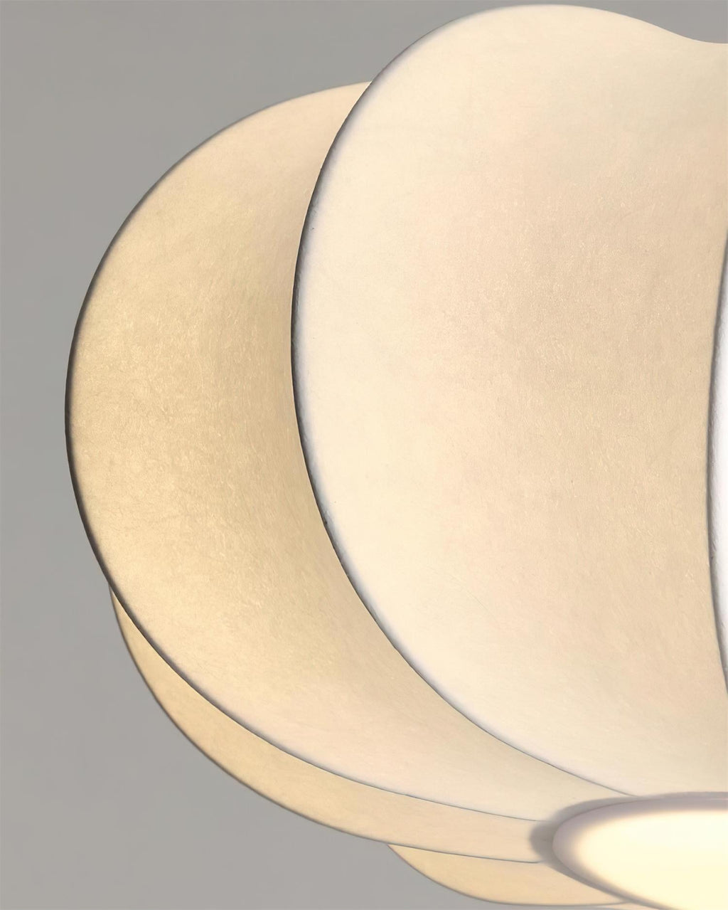 Jovian White Sculptural Pendant Light
