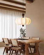 Jovian White Sculptural Pendant Light