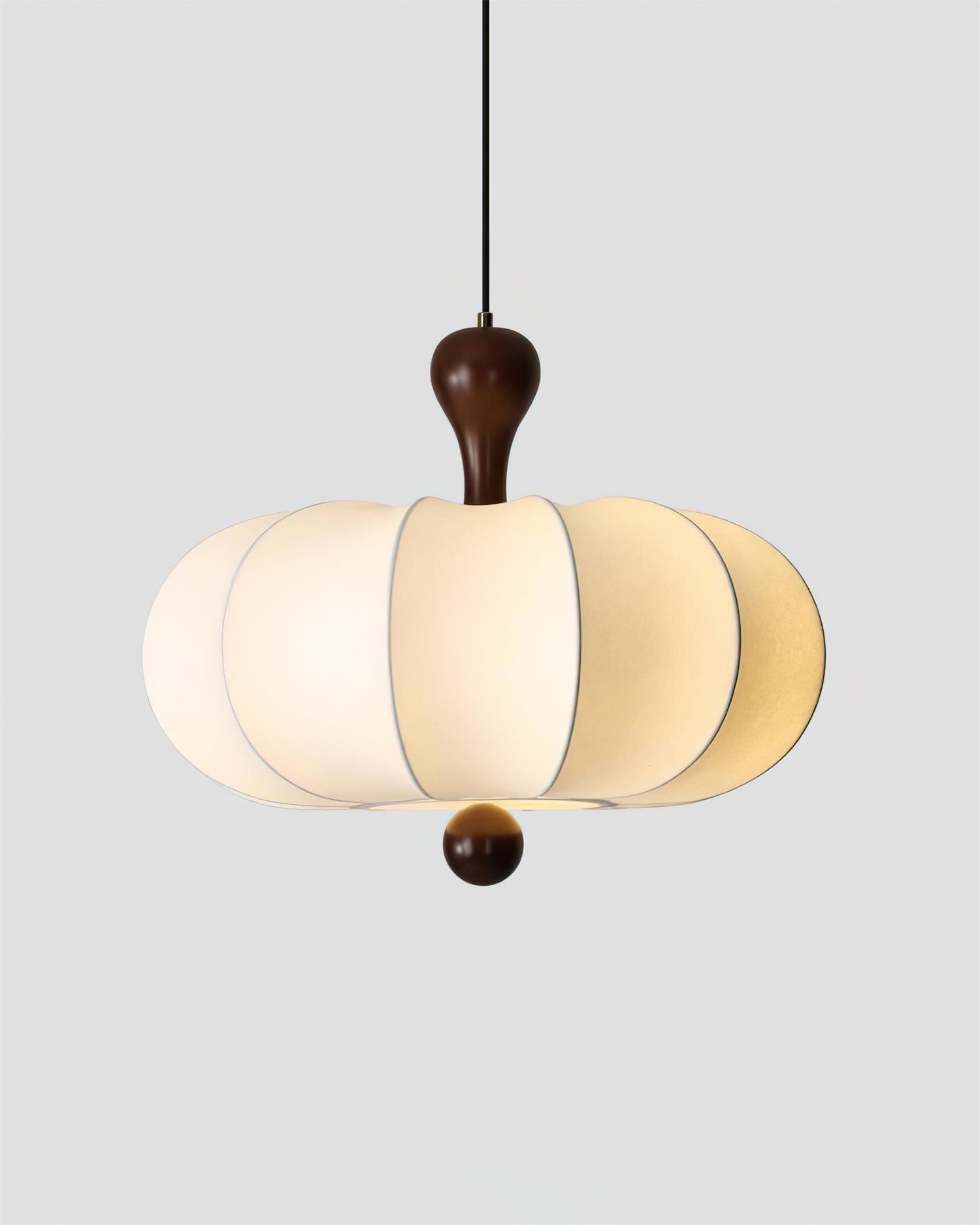 Jovian White Sculptural Pendant Light