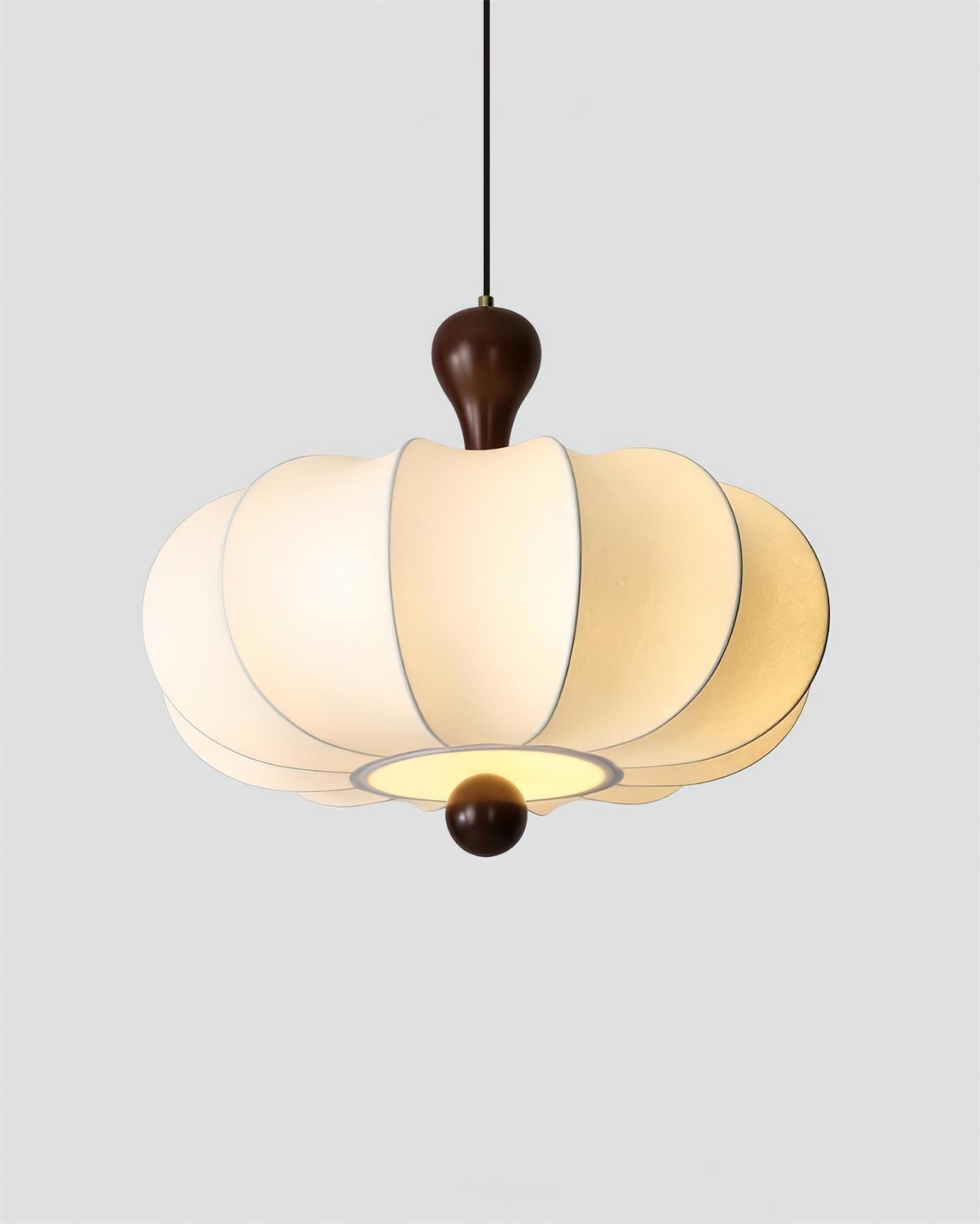 Jovian White Sculptural Pendant Light