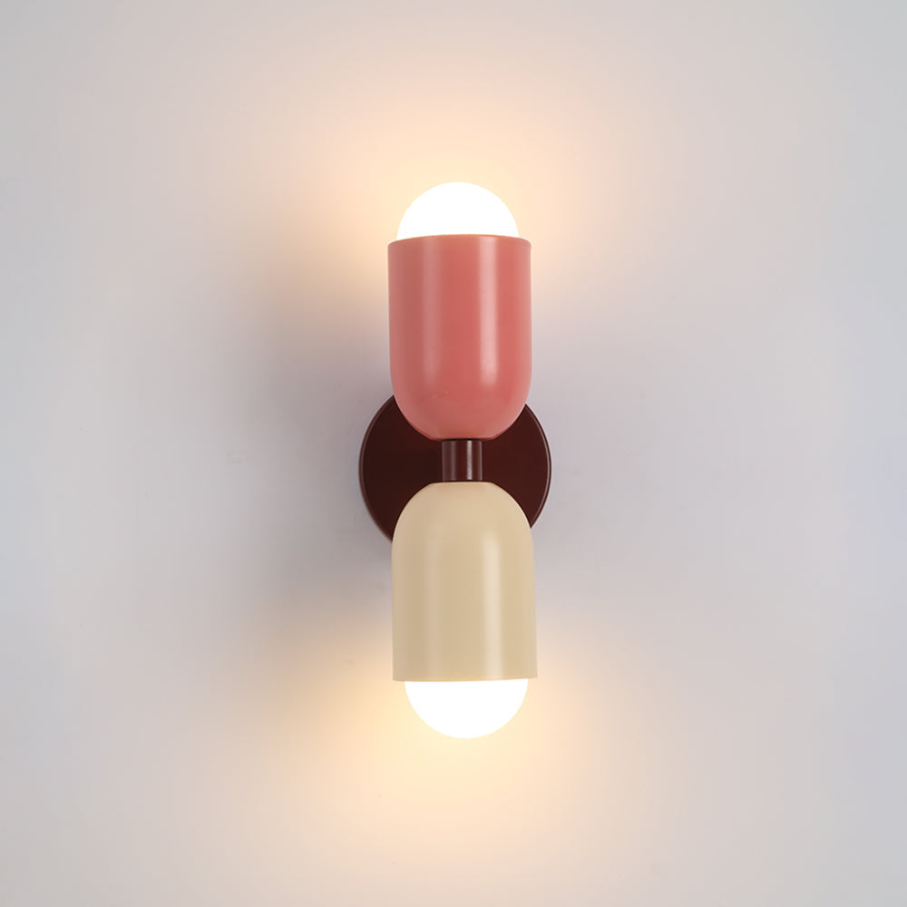 Kira Two-Tone Double-Head Wall Light