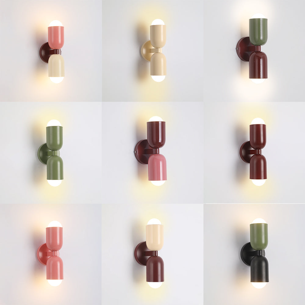 Kira Two-Tone Double-Head Wall Light