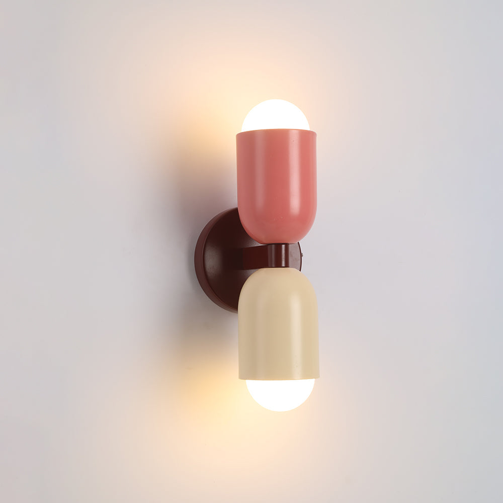 Kira Two-Tone Double-Head Wall Light