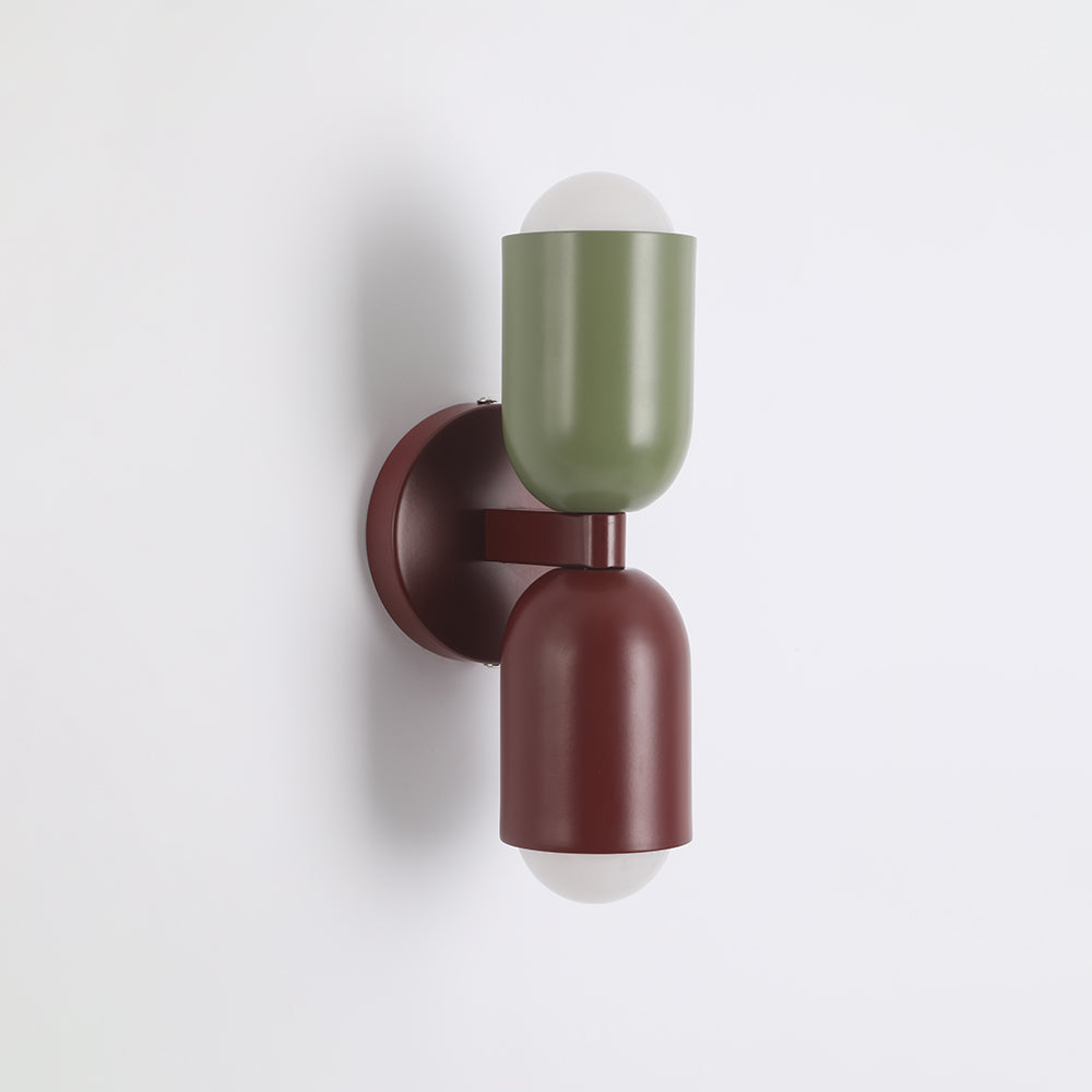 Kira Two-Tone Double-Head Wall Light