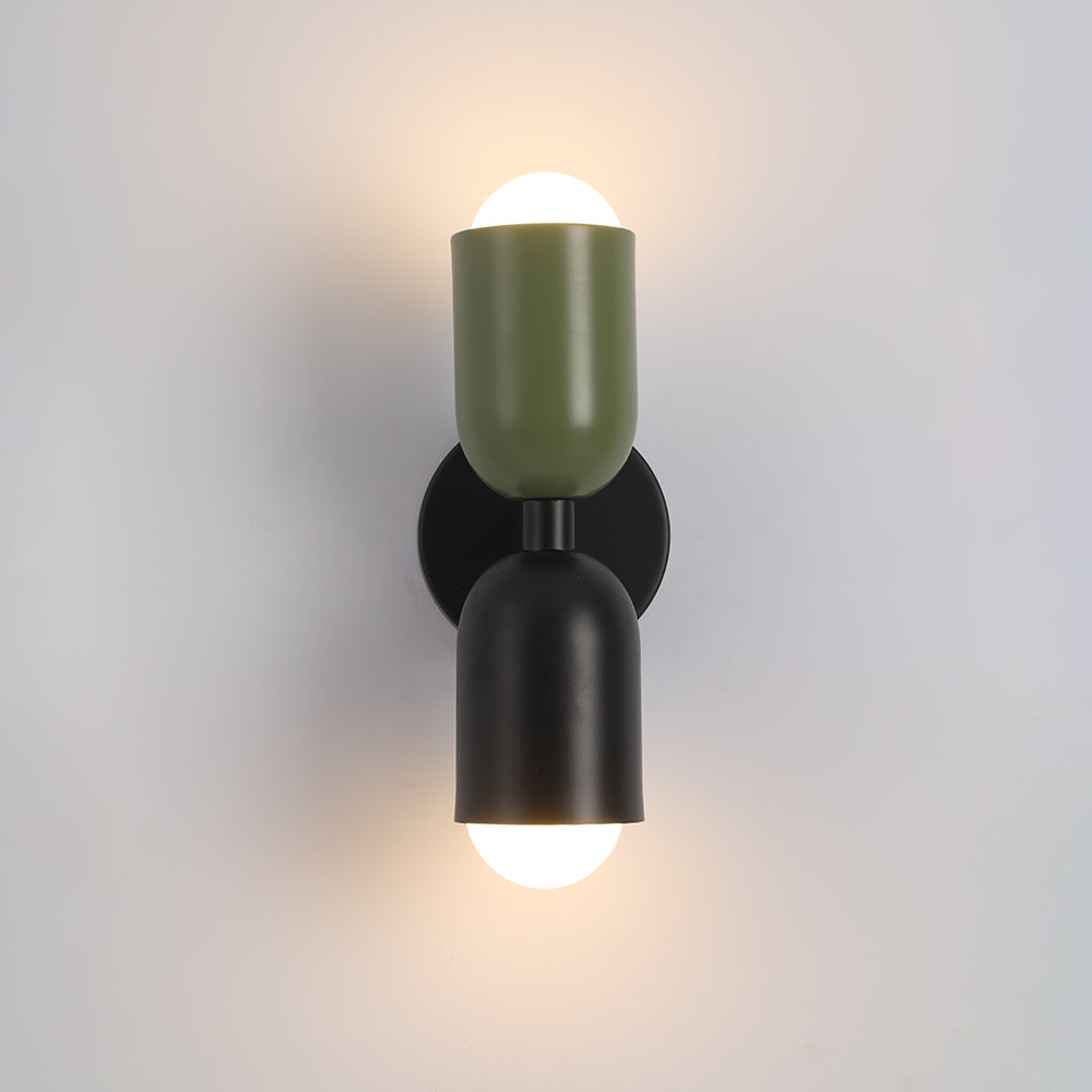 Kira Two-Tone Double-Head Wall Light