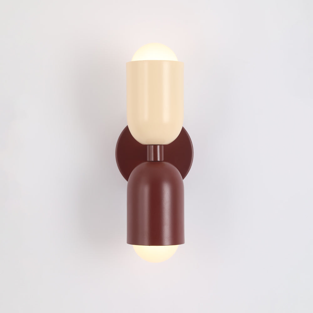 Kira Two-Tone Double-Head Wall Light