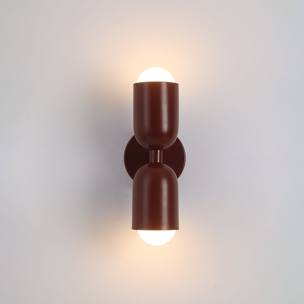 Kira Two-Tone Double-Head Wall Light
