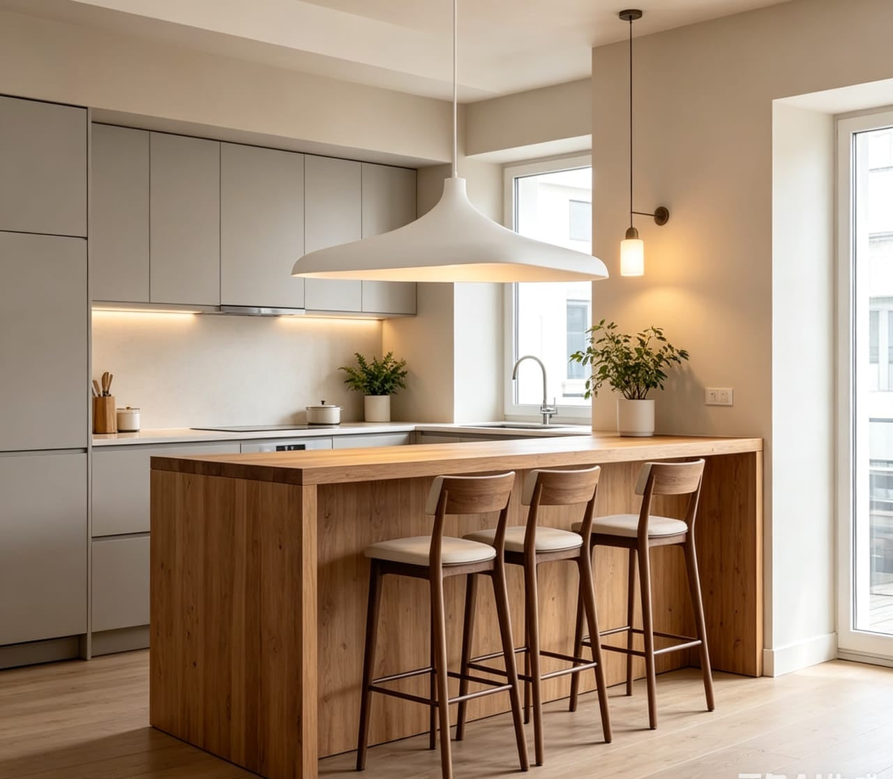 Zelinea Wabi-Sabi Microcement Pendant Light