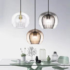Crystal Honeycomb LED Glass Pendant Light