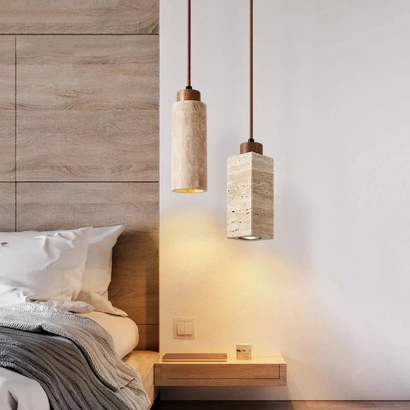 Modern Natural Shade Pendant Light