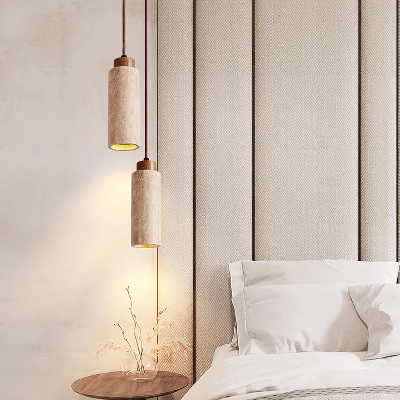 Modern Natural Shade Pendant Light