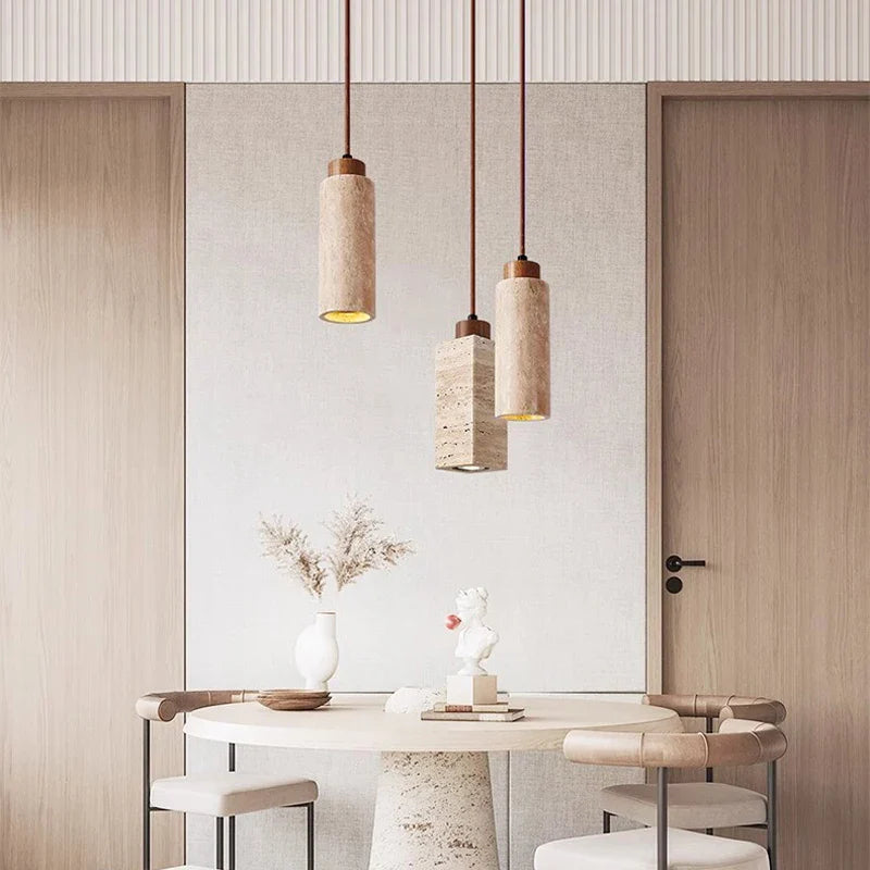 Modern Natural Shade Pendant Light