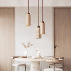 Modern Natural Shade Pendant Light