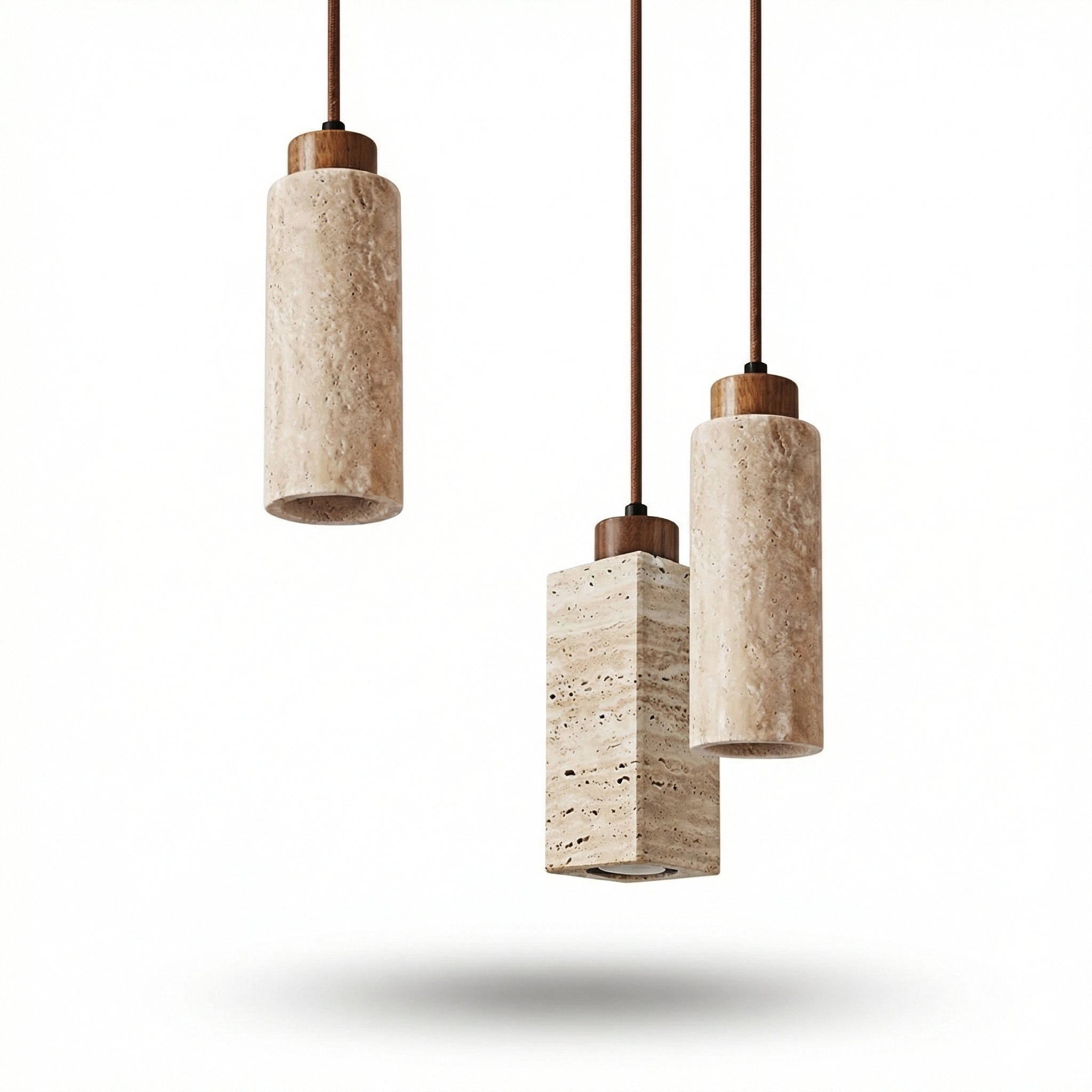 Modern Natural Shade Pendant Light