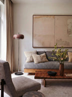 Amelia Hand-Blown Glass Floor Lamp