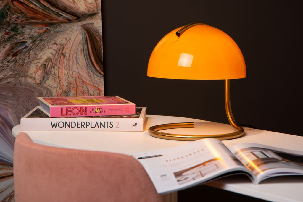 Cato Classic Bauhaus Glass Table Lamp