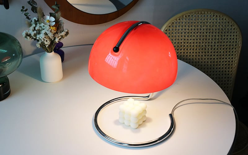 Cato Classic Bauhaus Glass Table Lamp