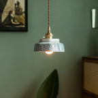Sonja Hand-Painted Ceramic Pendant Light