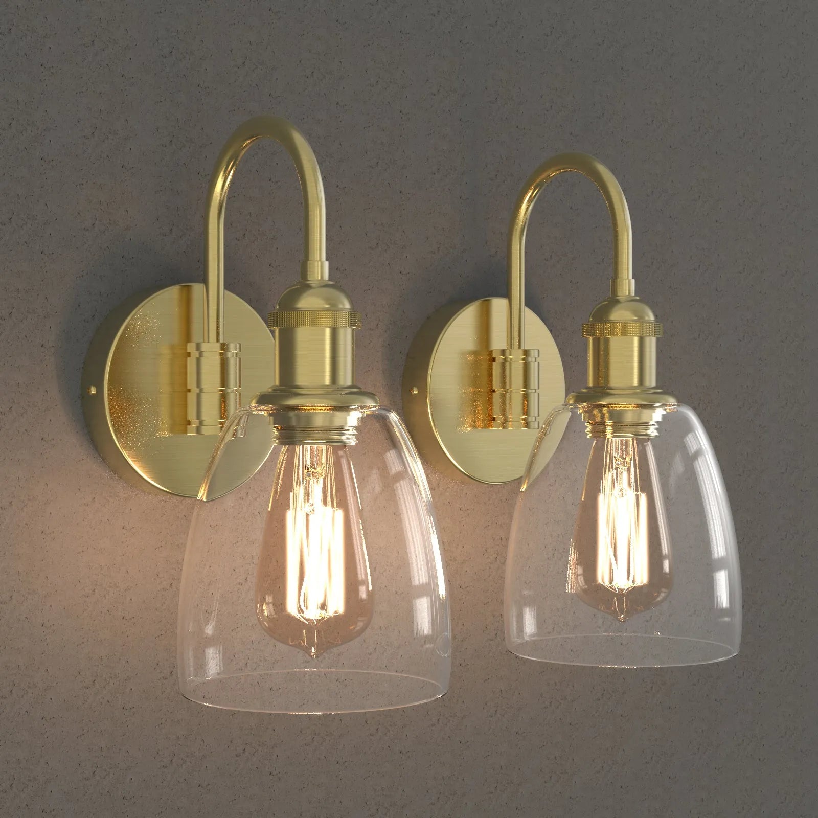 Winer Modern Glass Wall Light