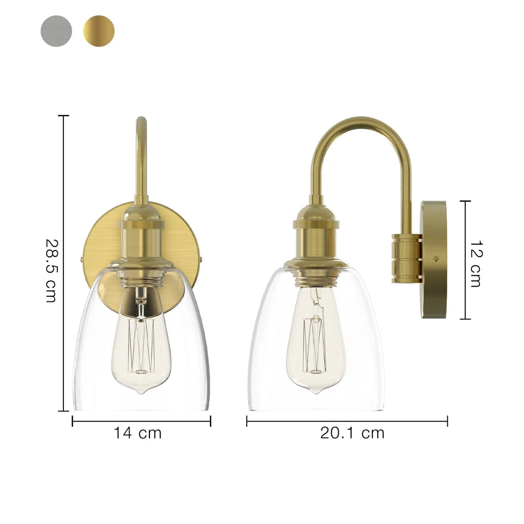 Winer Modern Glass Wall Light