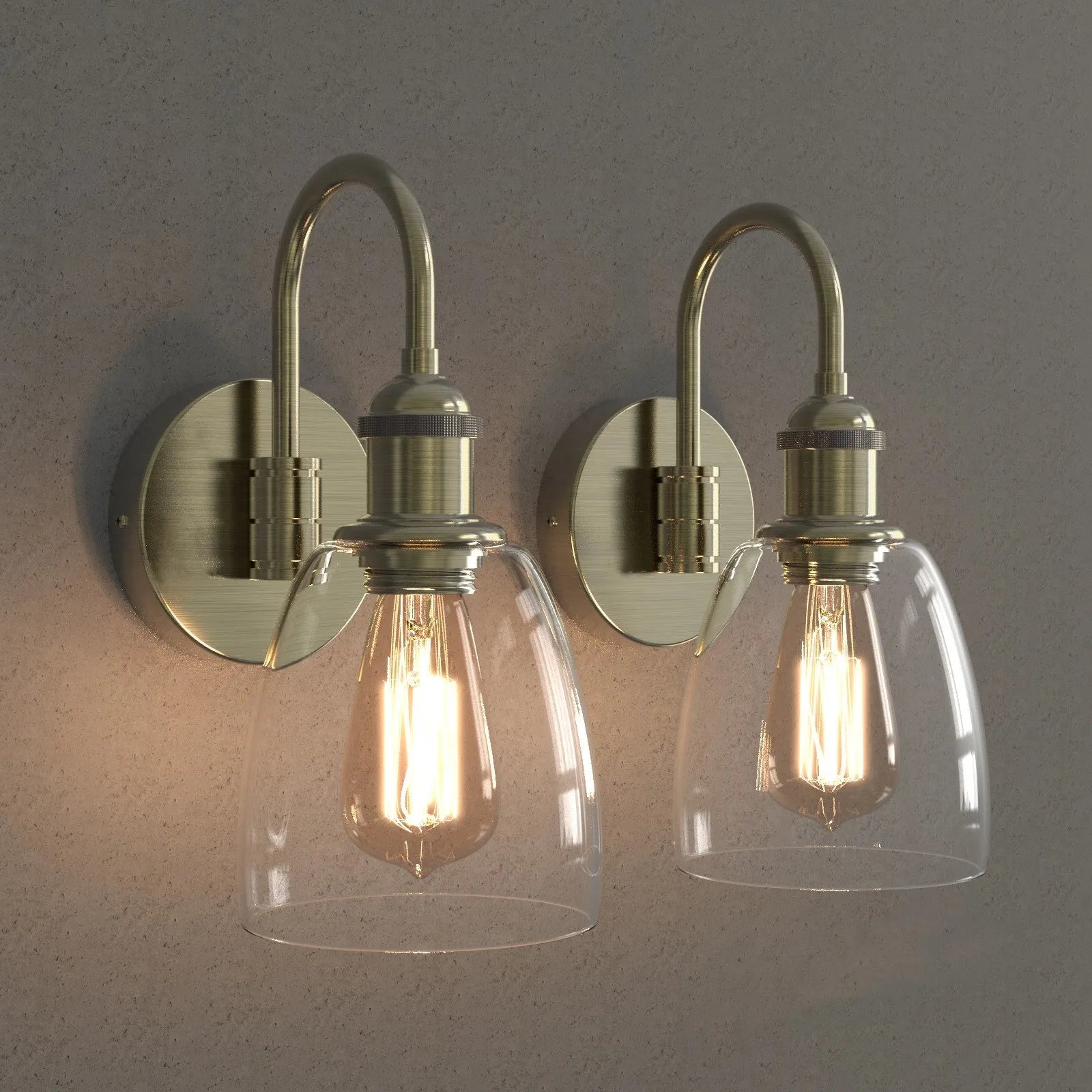 Winer Modern Glass Wall Light