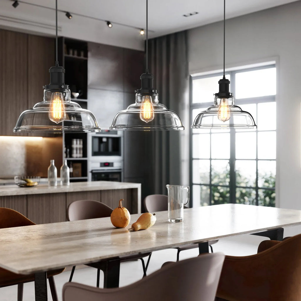 Fortune Antique Glass Pendant Light