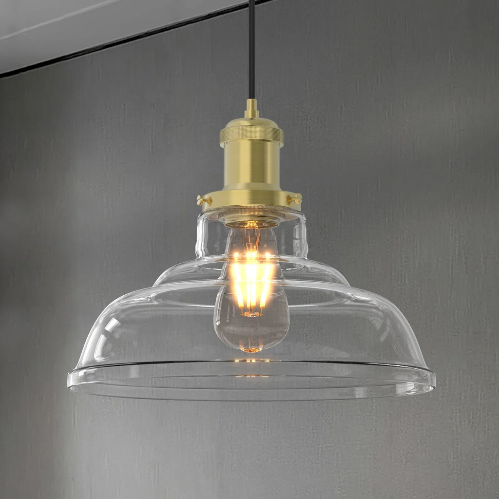 Fortune Antique Glass Pendant Light