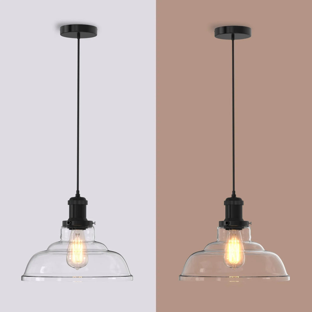 Fortune Antique Glass Pendant Light